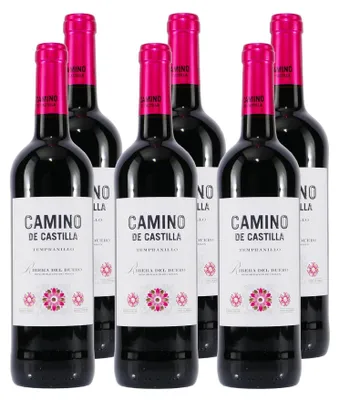Produktbild von Camino de Castilla Tempranillo D.O. -trocken- (6 x 0,75L)