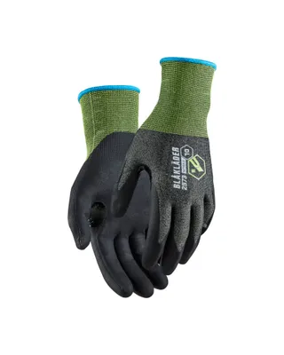 Produktbild von Blakläder Schnittschutz Handschuh B Nitril-getaucht 2973, Farbe:Schwarz, Größe:8