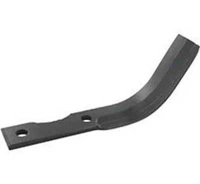 Image de Couteau De Fraise Droit Pour Fraise Arrière Adaptable Sur Ferrari - L: 183mm, Trou Diamètre 10,5mm, Entraxe 65mm, épaisseur 5mm.