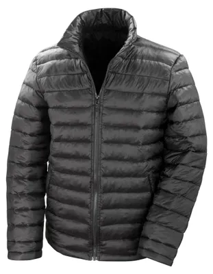 Produktbild von Result Ice Bird Herren Steppjacke, wasserabweisend, winddicht FK651 (M) (Schwarz)