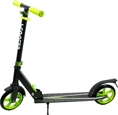 Produktbild von Scooter | Roller | Cityroller | Tretroller | Kinderroller | Mit Ständer | Bis 100Kg | Grün