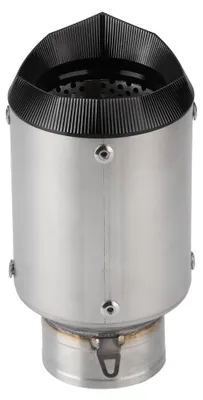 Obrázok produktu pre Výfuková koncovka z titánu, univerzálna, 60 mm, pre motocykle, príslušenstvo