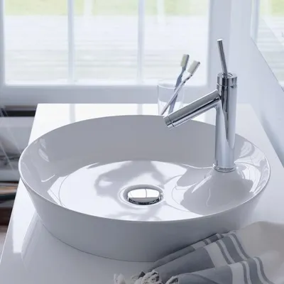 Produktbild von Duravit Cape Cod Aufsatzbecken, Ø 48 cm 1 Hahnloch durchgestochen