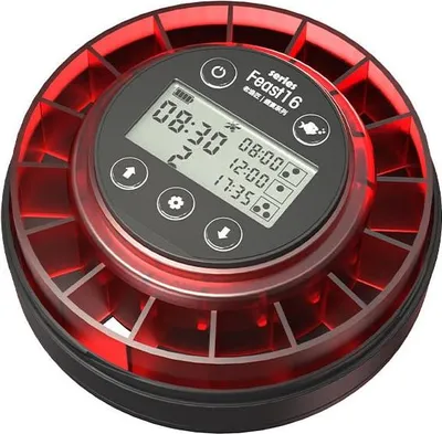 Produktbild von Automatischer Futterautomat für Aquarienfische, automatischer Futterspender mit Timer, wiederaufladbarer Timer, USB-Kabel, LCD-Display – TREETALK