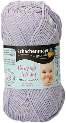 Obrázek produktu pro Schachenmayr Baby Smiles Bavlna Bamboo 01040 Lilac Pletací příze