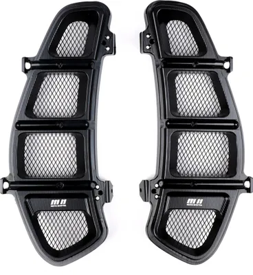 Image de Grille de coffre / grille de ventilation Moto Nostra CNC, pour Vespa GT 250, GT L 125, GT L 200, GTS 125-300, GTS Super 125-300, GTS Super Sport 125-300, GTV 125-300