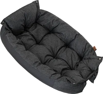 Produktbild von 2in1 Hundebett & Hundematratze -95x63cm- Wasserdicht, Faltbar, Rutschfest – Sofa & Liegeplatz für Hunde & Katzen | Doggy