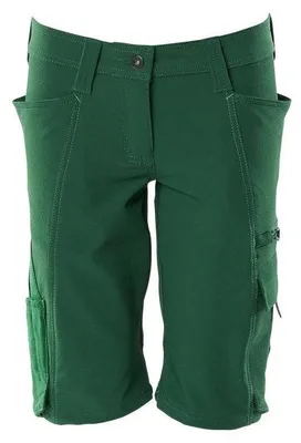 Produktbild von MASCOT 18044-511-03-C56, Shorts, Frau, Grün, C56, 1360 mm, Elastolefin, Polyester