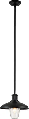 Obrázek produktu pro Texturovaná černá venkovní závěsná lampa E27 40W Allenbury Kichler