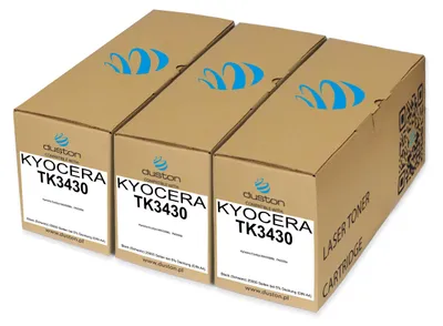 Produktbild von Kyocera 3x TK-3430 / 1T0C0W0NL0 Schwarz Duston Toner kompatibel mit EcoSys MA5500ifx, PA5500x – ca. 25.000 Seiten