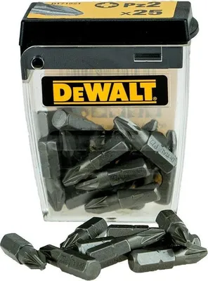Image de Embouts pour visseuse POZIDRIV Pz2 25 pièces - DEWALT DT71521