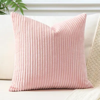 Produktbild von Kissenbezug Cord Rosa 60x60 cm 1 Stück