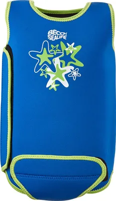 Produktbild von BECO the world of aquasports Schwimmanzug BECO SEALIFE Neopren Baby Warmer schützt Ihr Baby im Wasser und an Land vor Kälte, Wind und Sonne blau M