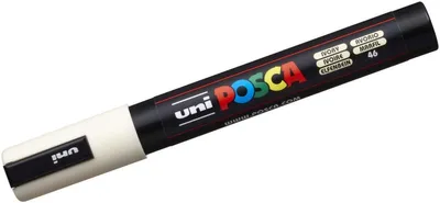 Zdjęcie produktu dla POSCA - POSCA PC5M M IVOOR | 1 sztuka | 6 sztuk