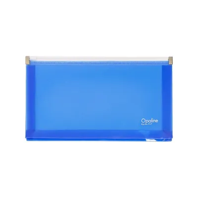 Immagine prodotto di Busta con cerniera DL Blu opalino