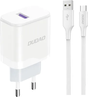 Produktbild von DUDAO Dudao A20EU 1x USB-A + kabel USB-A - USB-C