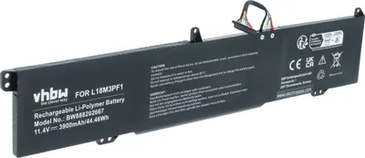 Produktbild von vhbw Akku kompatibel mit Lenovo IdeaPad L340-15irh-81lk01gxrk, L340-15irh-81lk0150mh, L340-15irh-81lk017lin Notebook (3900 mAh, 11,4 V, Li-Polymer)