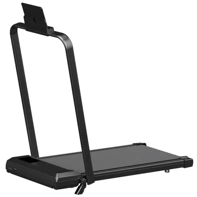 Image de Tapis de course pliable - Bande de course - Tapis de marche compact pour sous bureau - Tapis de course pliable - Moteur silencieux