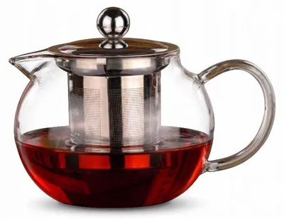 Produktbild von Hanipol Glaskanne mit Infuser 950 ml Teekanne