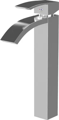 Produktbild von Granitan | KASKADA - Hohe Waschtischarmatur - Wasserfall - Hohe Ausführung - Chrom - Messing - Keramikkopf