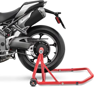 Obrázok produktu pre Jednoramenný montážny stojan pre Triumph Speed Triple/ R 97-20 červený zadný