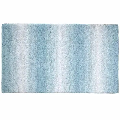 Imagen del producto de KELA Alfombra de baño Ombre, 65x55 cm, poliéster, azul, modelo KL-23568