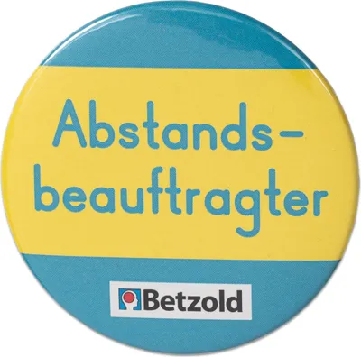 Produktbild von Betzold Ansteck-Button, Abstandsbeauftragter, 10 Stück
