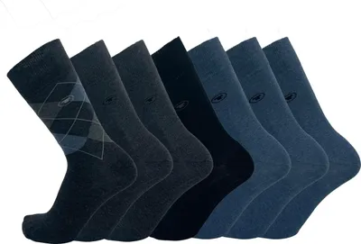 Produktbild von TOM TAILOR Herren Socken 7er Box Baumwollsocken für Alltag & Freizeit