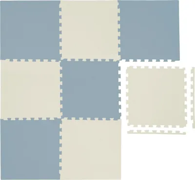 Image de 8 pièces Tapis de jeu Enfants Puzzle 50x50 Tapis d'éveil Tapis de sol Chambre d'enfant