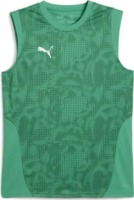 Produktbild von teamCUP Training Sleeveless Jersey , Größe:L, Farben:Sport Green-PUMA Silver-Power Green