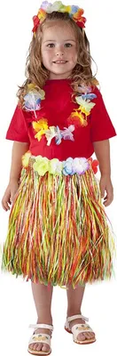 Produktbild von RAPPA Hawaii-Rock für Kinder farbig 45 cm