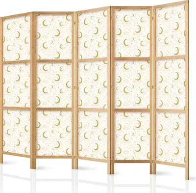 Obrázok produktu pre Japonské plátno Pozadie a vzory 135x172 cm 3-dielne biele