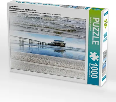 Produktbild von Calvendo Ein Motiv aus dem Kalender Küstenstreifen an der Nordsee 1000 Teile Puzzle quer 640x480mm, Bergmann Kathleen; 7290087