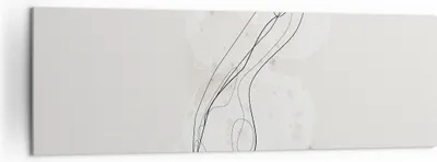 Produktbild von Bild auf Leinwand - Leinwandbild - Einteilig - Minimalismus Körper Frauen - 160x50cm - Wand Bild - Wanddeko - Wandbilder - Leinwanddruck - Bilder - Wanddekoration - Leinwand bilder - AB160x50-4831