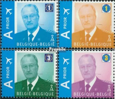 Produktbild von Briefmarken Belgien 2009 Mi 3913-3916 (kompl.Ausg.) postfrisch König Albert II.