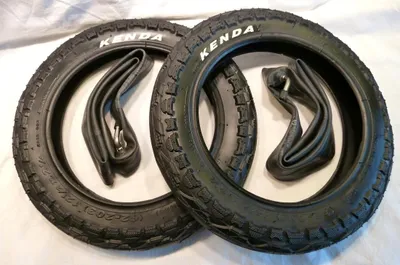 Produktbild von 2x Kenda Reifen + Schlauch 12 1/2 Zoll 121/2 x 21/4 = 62-203 für Fahrrad Kinderwagen