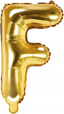 Immagine prodotto di Palloncino in foil oro 35 cm lettera F
