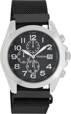 Produktbild von Oozoo Armbanduhr schwarz Metall Timepieces Damen Analog-Quarzuhr UOC10732