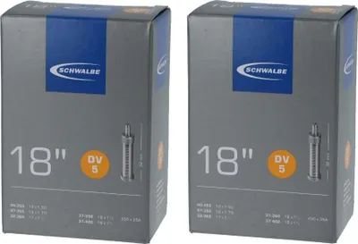 Produktbild von Schwalbe 2x Schlauch DV5 (28/47-355/406) - 18 Zoll