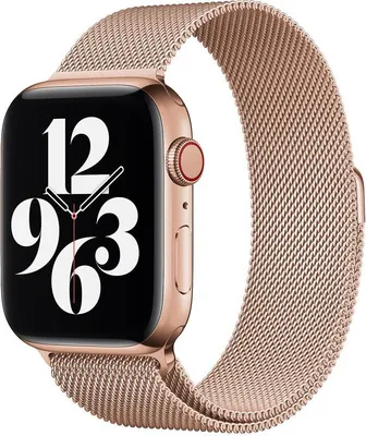 Produktbild von Eternico Elegance Milanese pro Apple Watch 38mm / 40mm / 41mm Roségold