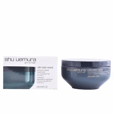 Produktbild von Shu Uemura Ultimate Reset 200ml, Unisex, beschädigtes Haar, 200 ml, Reparatur, Behandlung, Topf, aqua / water ● stearyl alcohol ● dimethicone ● behentrimonium chloride ● glycerin ●...