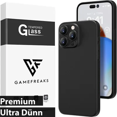 Produktbild von Schutz Hülle Bumper Handy Case Slim Schwarz für iPhone 12 Mini