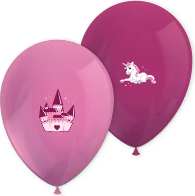 Produktbild von Einhorn-Luftballons 11 Zoll 6 Stk.