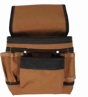 Image de Pochette à outils de ceinture droite – tissu Oxford 1200D, renforcée, plusieurs poches, pour divers outils, compatible avec la ceinture ET00265-2