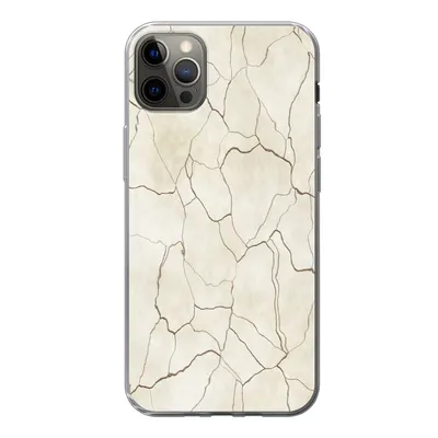 Produktbild von MuchoWow® Handyhülle Schutzhülle Hülle für iPhone 12 Pro Max Marmor - Chic - Muster Silikon Softcase Handy Hülle - Hartschale