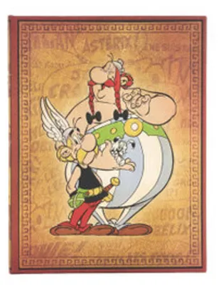 Produktbild von Asterix und Obelix (Die Abenteuer des Asterix) – Hardcover-Notizbuch mit Linien (mit elastischem Verschluss)