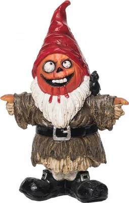 Produktbild von Verrückte Vogelscheuchen Gartenzwerg Figur