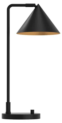Productafbeelding van Elstead Remyck tafellamp, E27, mat zwart