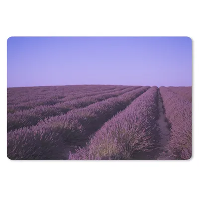 Produktbild von MuchoWow® Mauspad Mousepad Ein blühendes Lavendelfeld in der Region Valensole, Südfrankreich, an einem heißen Sommertag im Juli. 27x18 cm - Mousepads - Maus Mat - Pad - Mausunterlage - Büroartikel - Desk Matten