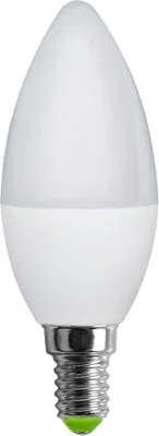 Immagine prodotto di Lampadina LED a candela 6W = 40W E14 opaca 160° bianco freddo 6000K luce diurna